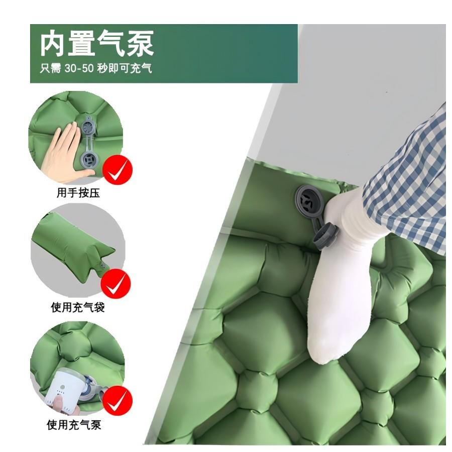 脚踩充气床垫外露营帐户篷垫睡超轻便式气垫单YSQ人防潮携垫
