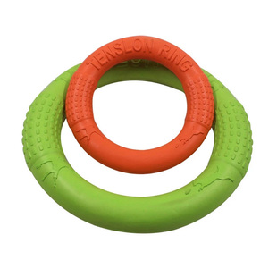 好货Pet Flying Discs EVA Dog Training Ring Puller Resistant