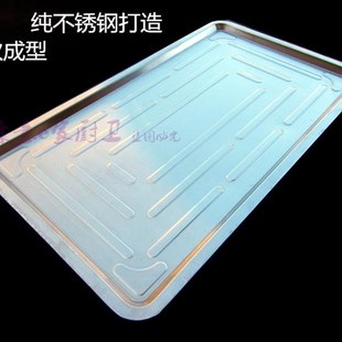 新款整体橱柜拉篮接水盘PE不碎塑料沥水盘PP透明积水盘不锈钢接水