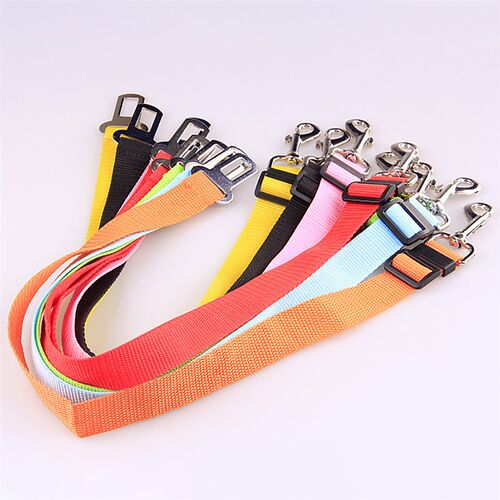 好货Adjustable Dog Cat Car Safety Belt Pet Vehicle Seat Belt