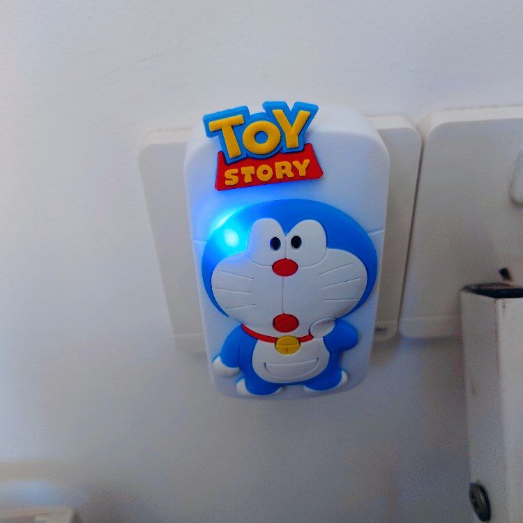 极速门铃无线家用可爱卡通远距离交流数码呼叫器前後门响铃音乐门