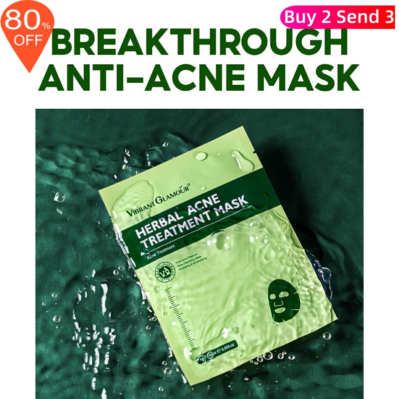 Herbal Acne Cleansing Mask Acne Treatment Deep Cleansing