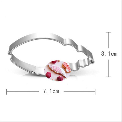 3 Models Stainless Steel Durable Cute Cookie Cutter Biscuit