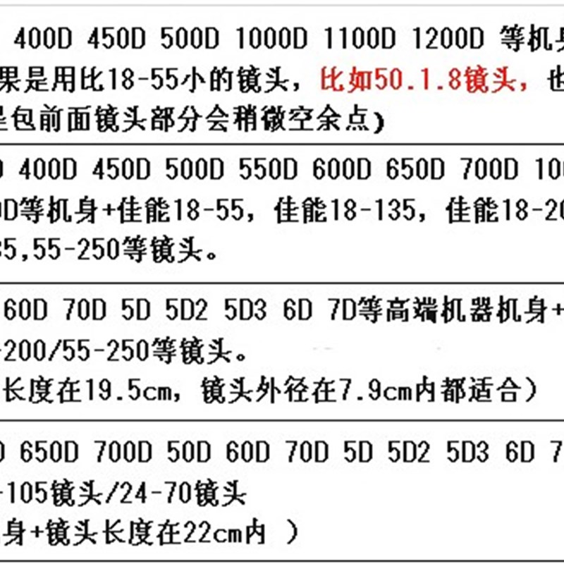 适用于佳能RP R5R6 R7 R10 850D 90D 200DII相机保护套内胆相机包