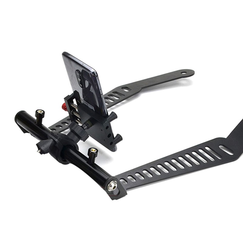 适用于赛科龙RT3改装手机导航支架睿途250不锈钢多功能扩展架杆