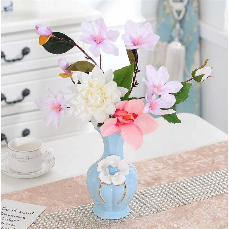 北欧简约花瓶大象家居饰品结婚礼物客厅酒柜装饰品摆件陶瓷电视柜