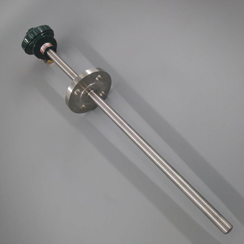 WZP-430 法兰式热电阻 wrn431 K型热电偶Φ12/16 I=300mm dn50