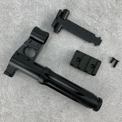 【捷鹰SVD加重配件】捷鹰软弹枪改装件 SVD软弹枪金属标尺 后盖