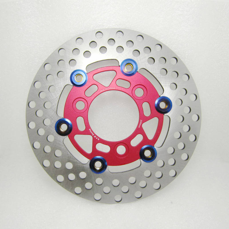 摩托车改装200刹车碟 DIO50 ZX50 AF18期28期通用7CM大孔浮动碟盘