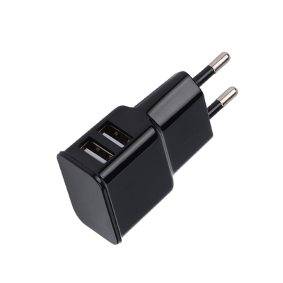 极速Mobile Phone Charger Dual USB EU Charger Plug Travel Wal
