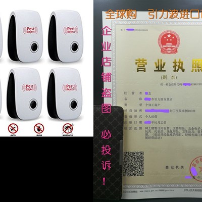 Ultrasonic Pest Repeller - Electronic Plug In indoor Pest R