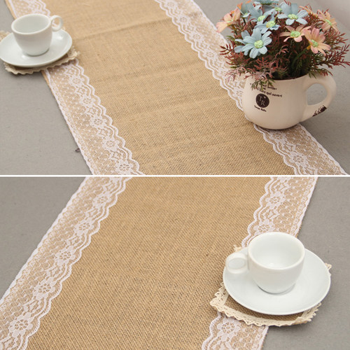 好货new fsahion 2pcs 30cm*180cm party decoration vintage bur