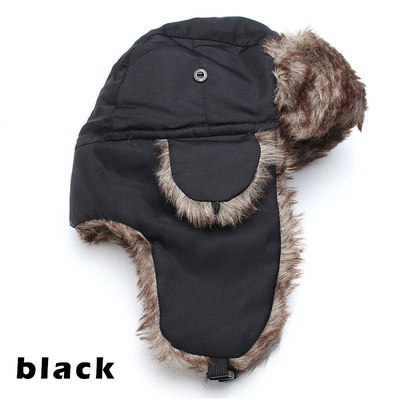 好货Unisex Winter apper ooper Earflap Warm Russian Ski Hat F