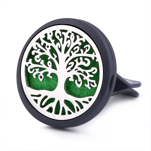 好货Car Air Freshener Black Car Perfume Diffuser Clip Car Ai