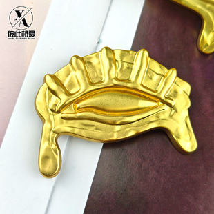金属精致海螺浅金手缝纽扣大衣针织连衣裙裤 饰扣 子开衫 外套大扣装