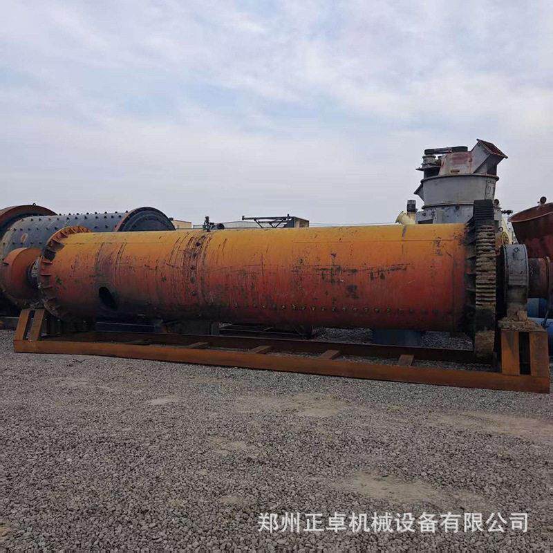 出售二手1570型球磨机 铁矿铜矿选矿湿磨 产量6-10t/h 衬板完好
