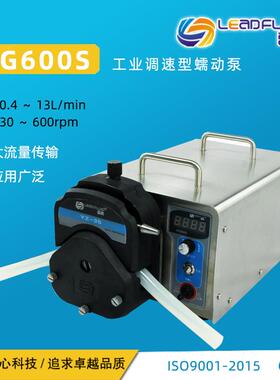 雷弗 WG600S工业型调速蠕动泵大流量水泵精密恒流泵软管泵计量泵
