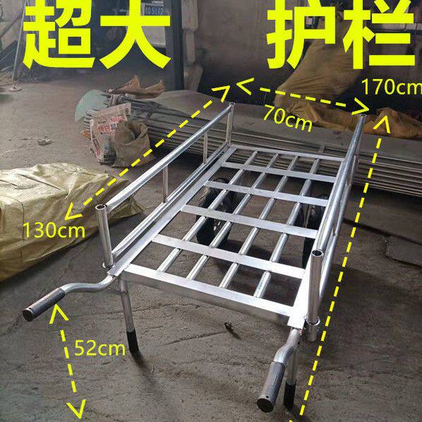 二轮手推车人力板车老式摆摊万能小推车家用大轮两轮摆地摊农用