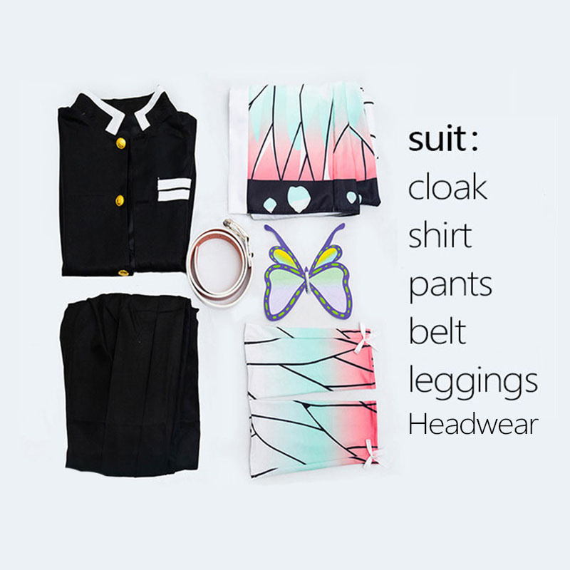 Disfraz de Anime Demon Slayer Kimetsu No Yaiba, Kimono,