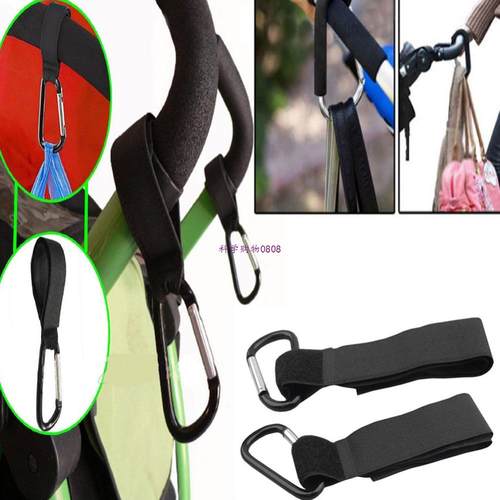 4pcs/Set Stroller Hooks Wheelchair Stroller Pram Carriage Ba