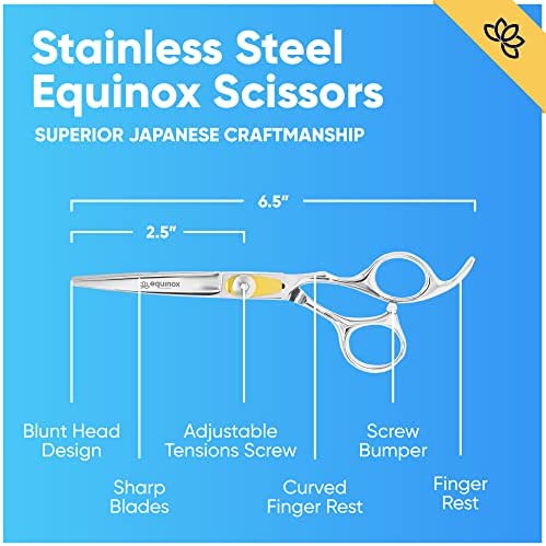 Equinox Professional Hair Scissors - Hair Cutting Scissors P