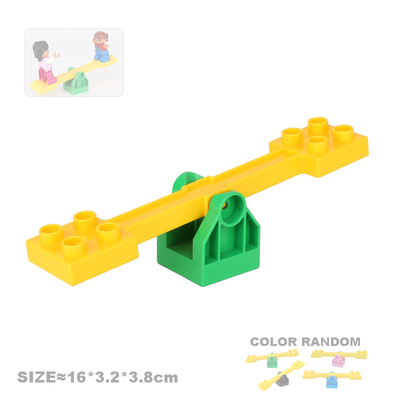 极速Big Building Blocks Pipeline Playground Spin Parts Slide