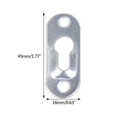 20pcs/Lot Metal Keyhole Hanger Fasteners 适用于 Picture Fram