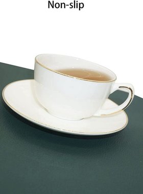 Faux Leather Placemats Set of 4, PU Leather Placemats and Co