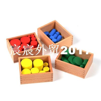 Baby Spielzeug Lernen Lernspielzeug Knobless Zylinder Montes