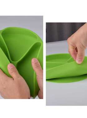 6PCS/Set Baby Silicone Dining Plate With Sucker Bowl Sippy C