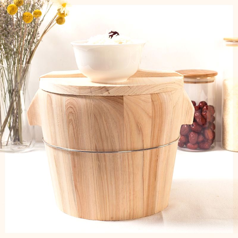 蒸饭木桶送布勺杉木饭正甑子家用商用手工饭蒸桶饭桶蒸锅蒸饭桶