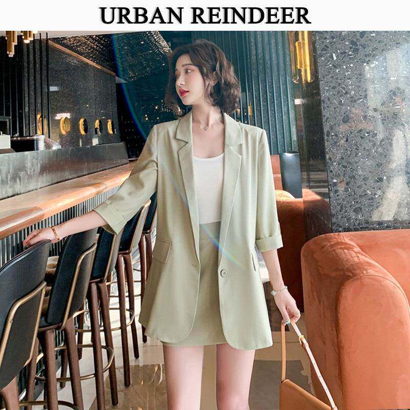 高级感西装短裤套装女夏2024新款气质职业薄款减龄洋气西服两件套