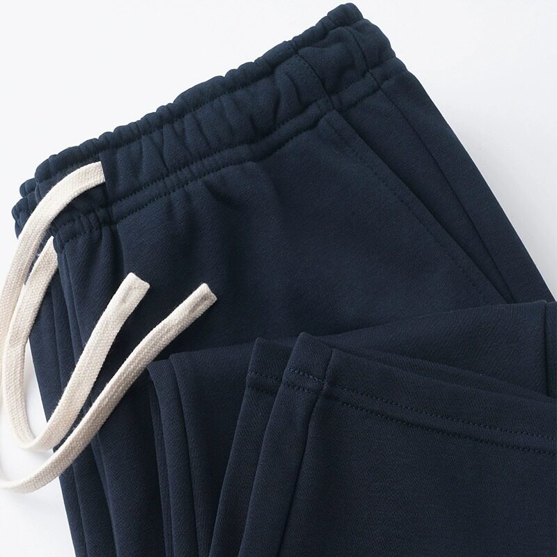 MAROLIO~出口日本！春夏重磅直筒卫裤男女款宽松百搭运动休闲长裤