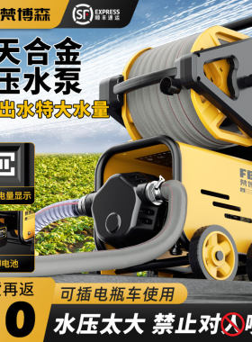 抽水泵充电式浇菜浇花
