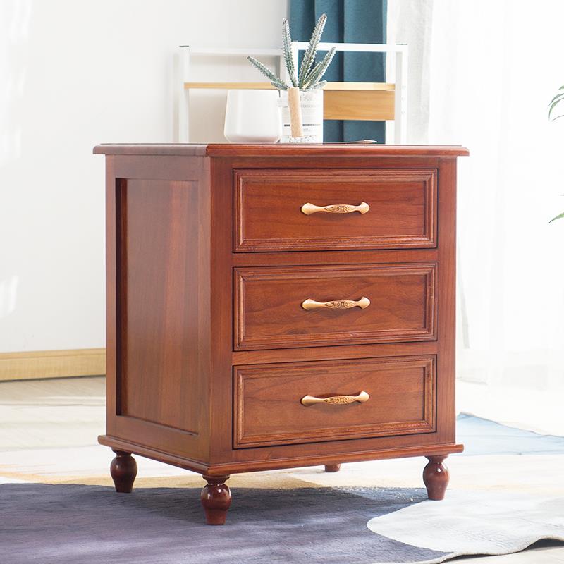 4I全实木床头柜免安装家用床边柜卧室床头置物柜储物柜经济型收纳