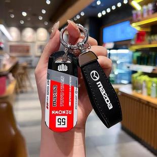 适用马自达cx4钥匙套cx5马自达6阿特兹cx30车cx3睿翼cx8扣壳赛道