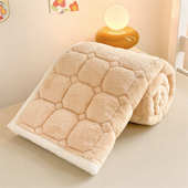 冬天垫被褥子铺床垫被铺底学生宿舍床垫垫褥冬季 加厚保暖床单毛毯