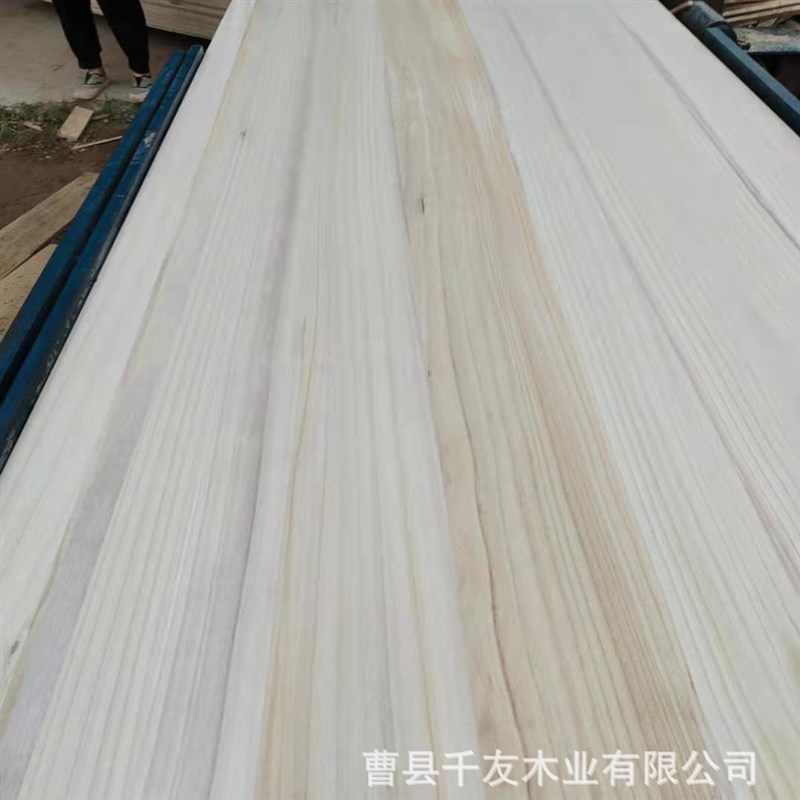 木板片板材桐m木直拼板双面无结疤可碳化木材实木桐实木