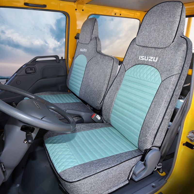 庆铃五十铃kv100m00座翼放ec75铃咖庆铃100排货车坐垫