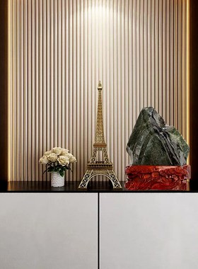 泰山玉石石敢当墨玉碧玉补角补靠山招财客厅办公业送礼