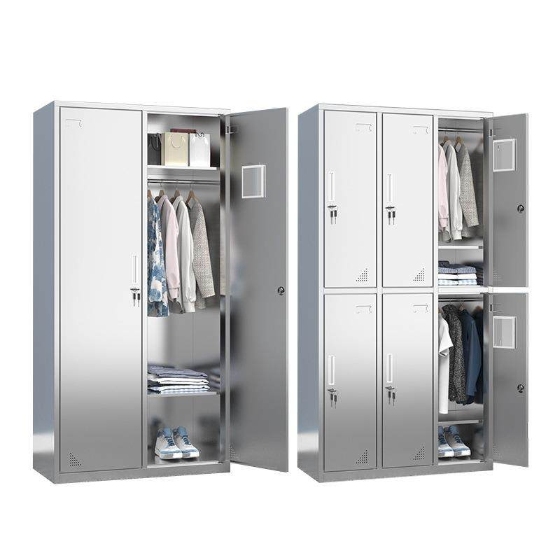 304不锈钢更衣柜无尘车间员工储物挂衣柜带锁鞋柜收纳柜多门碗柜,商业/办公家具,办公储物柜,淘宝优惠券,粉丝福利购,淘宝优惠卷