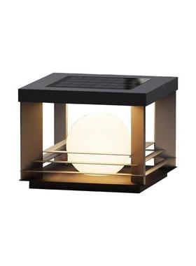 新款柱头灯别墅门口的灯外墙灯大门垛柱头立柱灯walllight