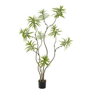 仿真绿植高级感金边百合竹落地植物盆栽室内客厅装饰摆件假树盆景