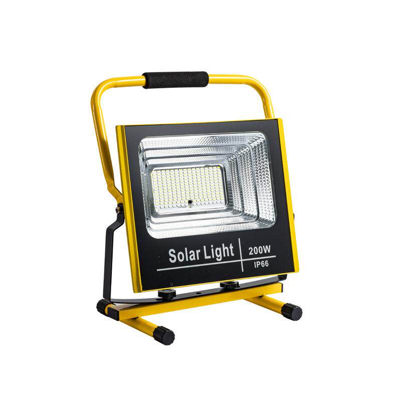 亚明充电投光灯带支架户外手提便携应急灯广场照明夜市地摊灯