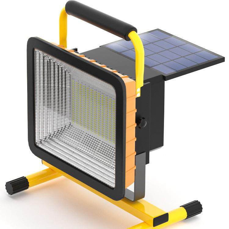 新款泛光灯户外照明便携式充电投光灯led太阳能工地检修工作灯