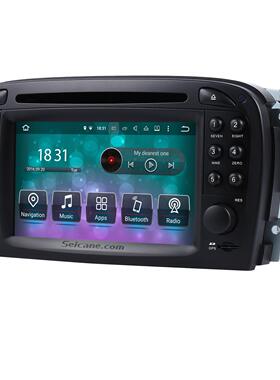 适用2001-2004年梅赛德斯SLR230SL350SL500SL55安卓车载导航