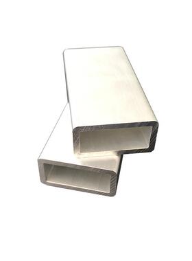 铝合金方管25*50*4mm圆角铝方管6063空心铝管50x25x4mm铝方通圆角