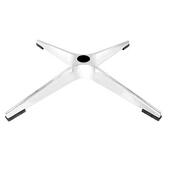 厂家四星脚底座铝合金家具抛光椅子脚支架电脑椅办公椅五星