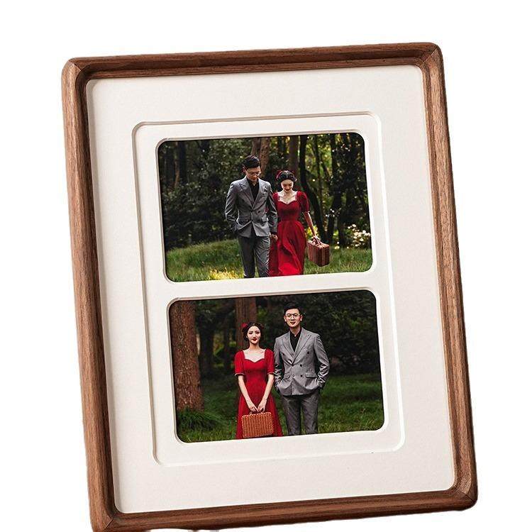 结婚照相框摆台照片打印加框做成婚纱照周年情侣纪念相片挂墙