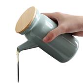 北罐欧F96S6TMT简约陶瓷家用味厨房调套罐醋油瓶壶组合装 盐罐调料